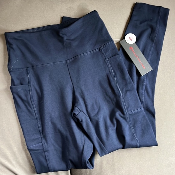 NWT Bally navy blue leggings - Picture 5 of 6